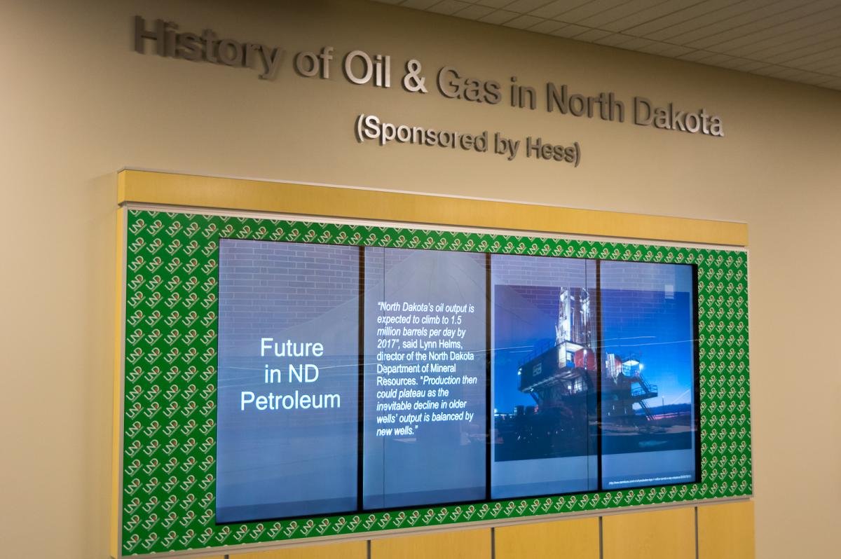 history of oil and gas wall